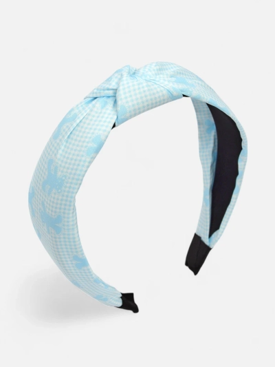 Royalfashion Повязка на голову с плетением в клетку и мишки