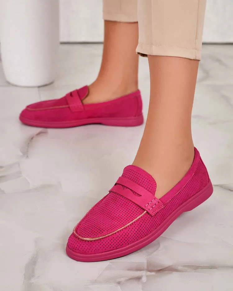 Royalfashion Women's openwork moccasins Sierro