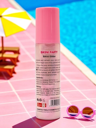 Summer Spray - vedel esiletõstja juustele ja kehale Maasikas