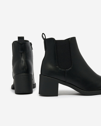 Royalfashion Mustad naiste saapad postil Nanhelyna