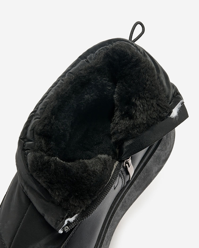 Royalfashion Naiste mustad lumesaapad Fopinia