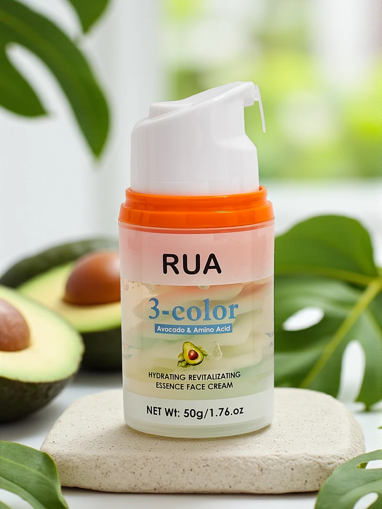 RUA Moisturizing Face Cream with Avocado and Amino Acids