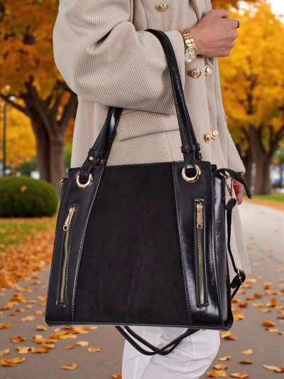 Женская сумка-шоппер из экокожи Silent Raven