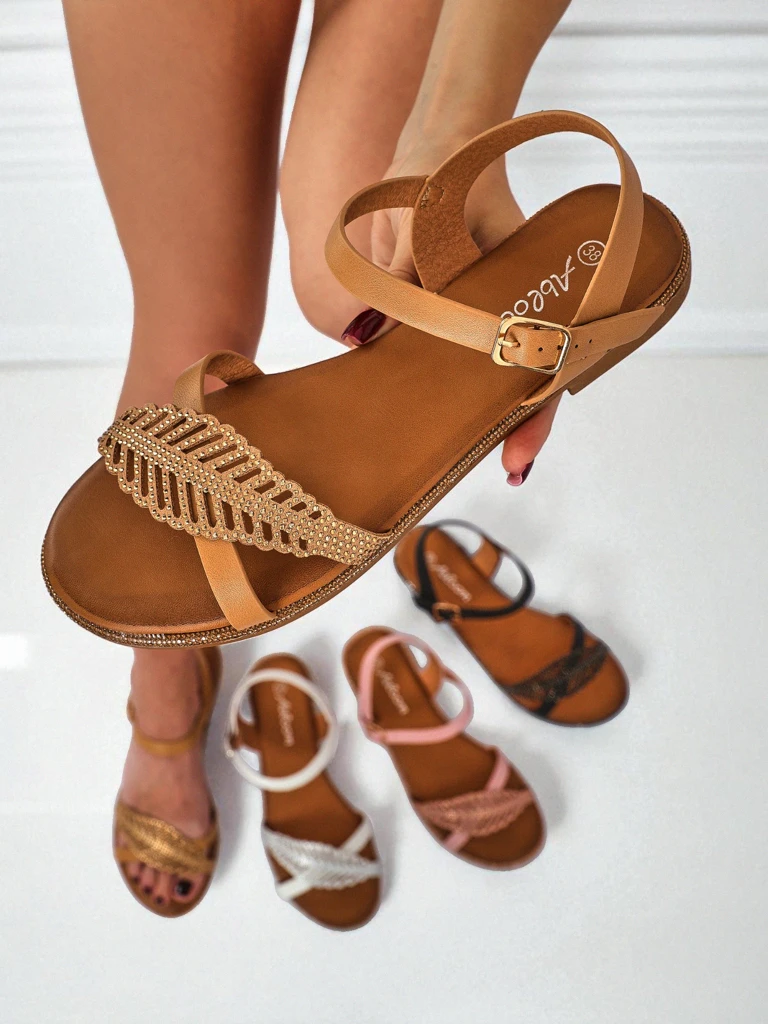 Royalfashion Women's Willow Grace Flat Sandals