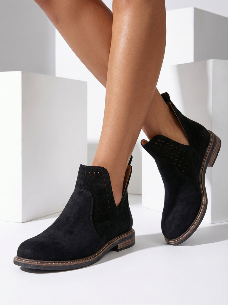 Royalfashion Women's eko suede Ovilla boots