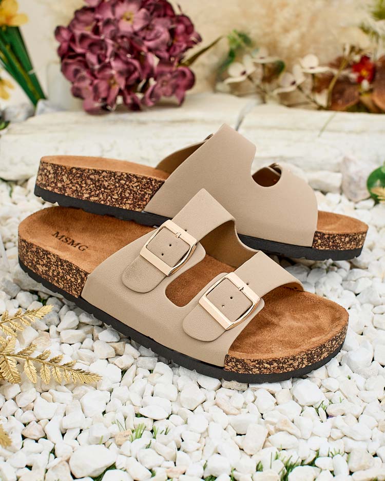 Royalfashion Женские шлепанцы на плоской подошве Ottoma