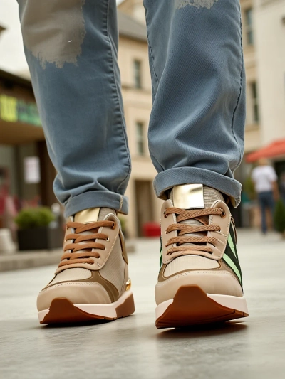 Royalfashion Women's sports shoes with a hidden wedge Venixxe