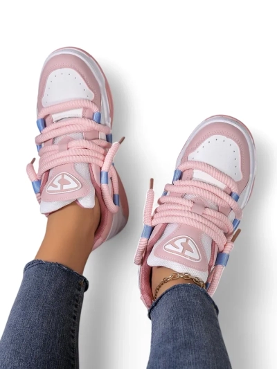 Женские спортивные кроссовки Royalfashion с декоративными шнурками Clesiv