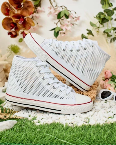 Royalfashion Women's Nizzef openwork sneakers