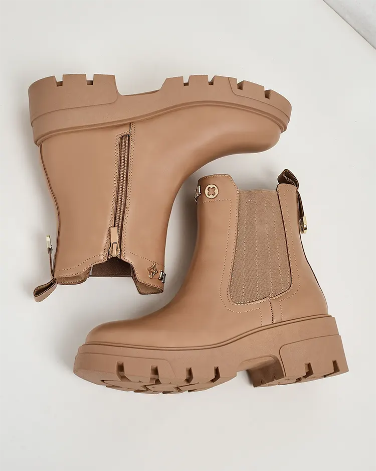 Royalfashion Женские ботинки на толстой подошве Gegri