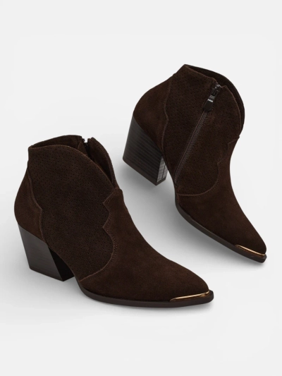 Naiste naturaalsest nahast kauboisaapad Nilof