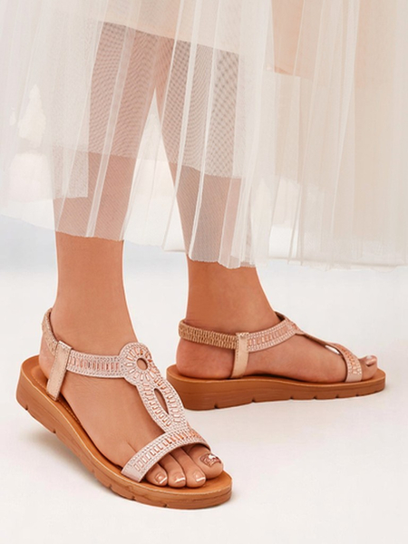 Royalfashion Naiste sandaalid dekoratiivsete rihmadega Ava Shine