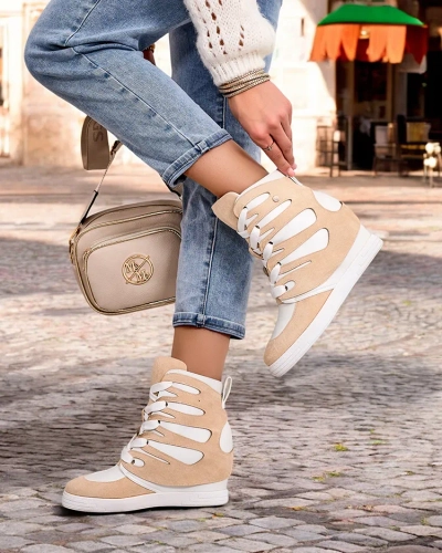 Royalfashion Женские спортивные ботинки на каблуке Pamstinsa