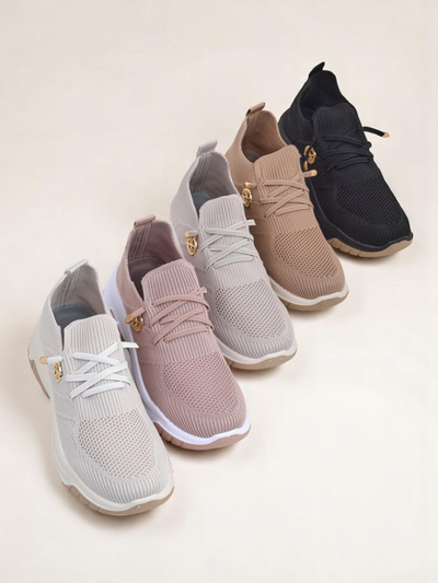 Royalfashion Женские тканевые спортивные слипоны Teletta