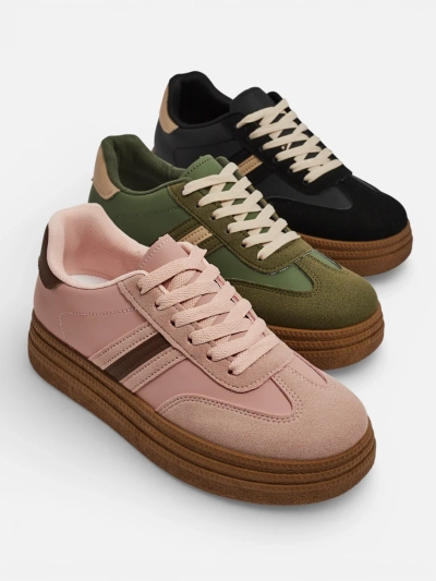 Flora Women's Pink Ecological Sports Sneakers for Summer