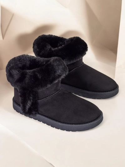 Royalfashion Short women's snow boot-style shoes Giesi