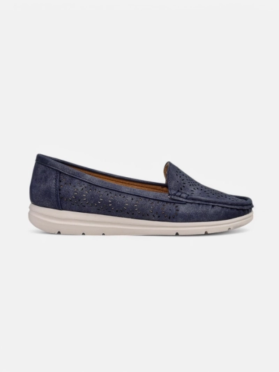 Royalfashion Naiste perforatsiooniga mokassiinid Besset