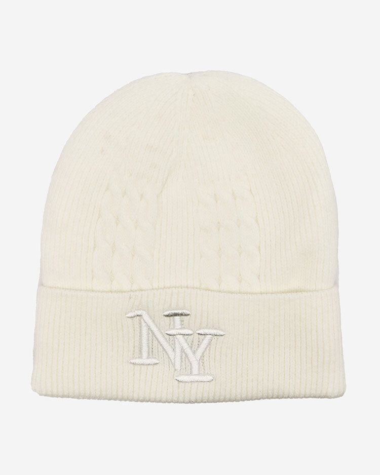 Royalfashion Ecru insulated women's cap