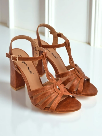 Royalfashion Women's block-heeled sandals Daffi Elegance