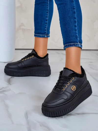 Royalfashion Soojad naiste karvkattega tossud Rozit