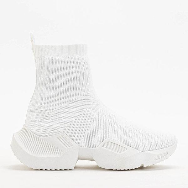 OUTLET White women's high sports shoes Gohi - Footwear