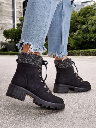 Royalfashion Ayassa Women's Trapper Boots Sawoli