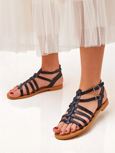 Kuninglik moe naiste sandaalid Rooma stiilis Roma Chic