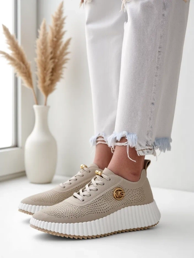 Royalfashion Women's sporty lace-up sneakers Tobin
