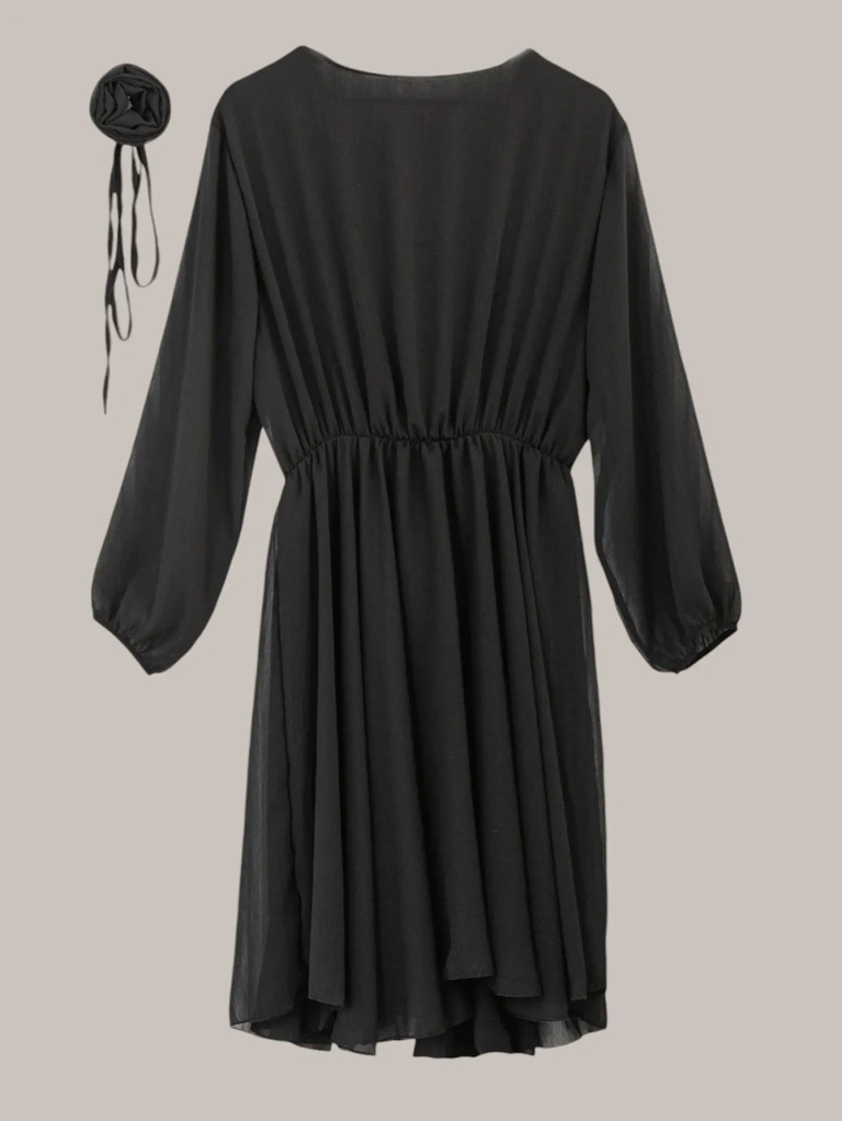 Классическое женское платье до колена Royalfashion