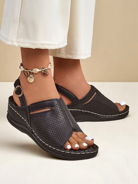 Royalfashion Naiste madala kiilkontsaga sandaalid Mira