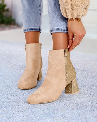 Royalfashion Kvinnors ankelstövlar på en stilett Boratos