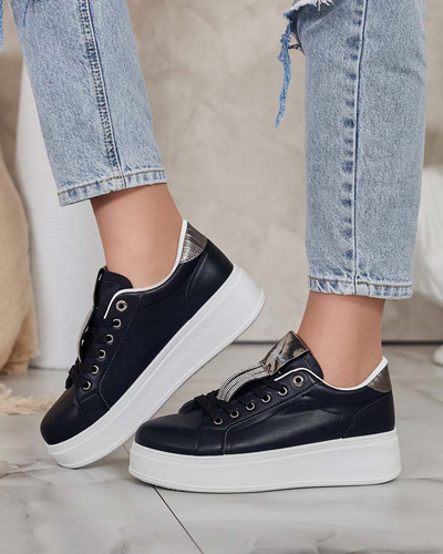Royalfashion Women's sporty sneakers with zircons Jocix