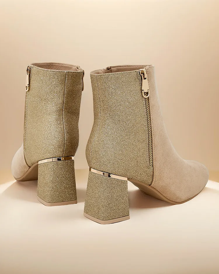 Royalfashion Kvinnors ankelstövlar på en stilett Boratos