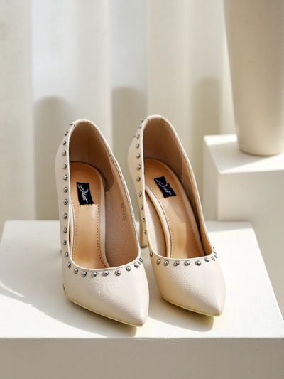 Royalfashion Women's stiletto heels with studs Koscalle