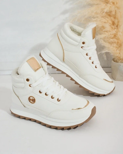 Royalfashion Утепленные женские кроссовки с мехом Casill