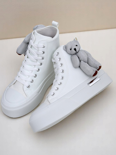 Royalfashion Naiste kõrged tossud Tedi karuga