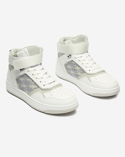 Women's white Xosa high sneakers - Footwear