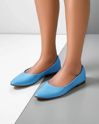 Royalfashion Naiste lakknahast ballettossud Aramiese