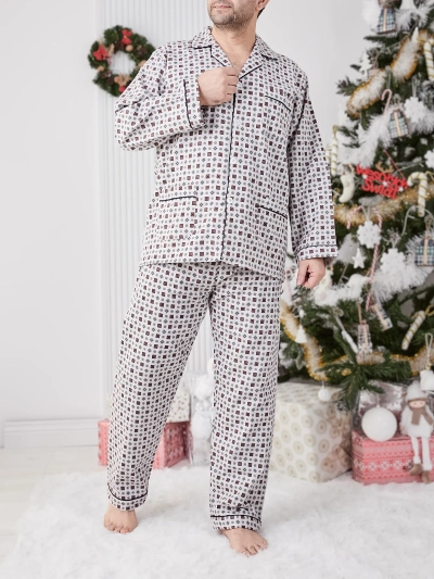 Royalfashion Men's pajamas with print