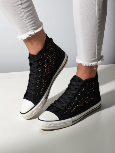 Royalfashion Women's perforated sneakers Limme