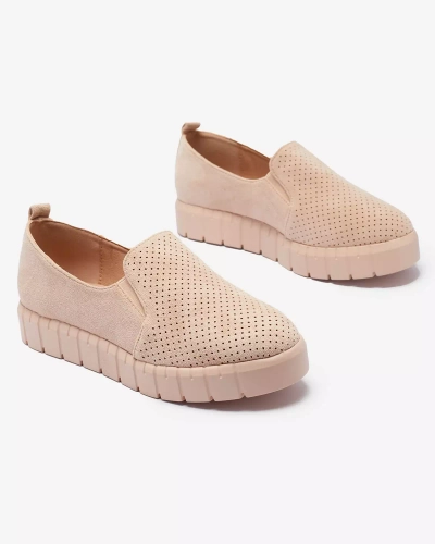 Naiste auklikud pulbrilised slip on sneakers Cegeti - Jalatsid