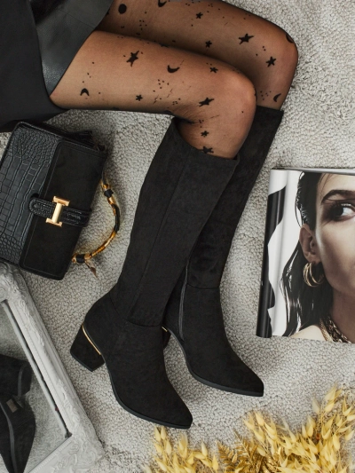 Royalfashion Women's boots on a heel Niefio