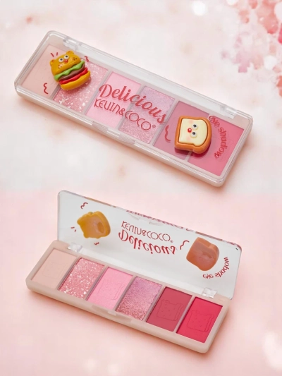 Kevin&Coco Palette 6 eyeshadows with glitter Delicious