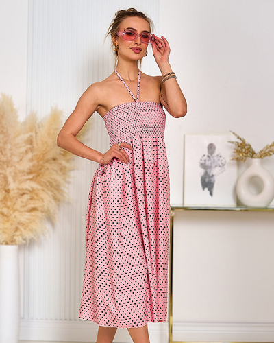 Royalfashion Women's knee-length polka dot dress