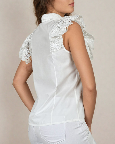 Royalfashion Women's Lace Shirt