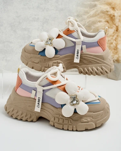 Royalfashion Women's platform sneakers Bereya