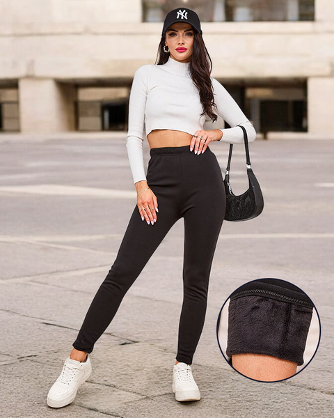 Royalfashion Женские утепленные брюки-теггинсы PLUS SIZE