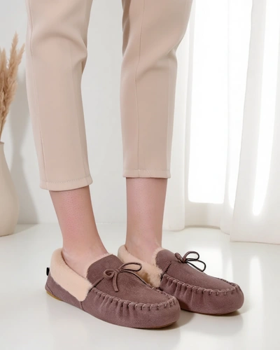 Royalfashion Naiste mokassiinid karvadega Ahtikes