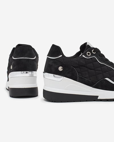 Royalfashion Women's sporty sneakers on a Lololi heel