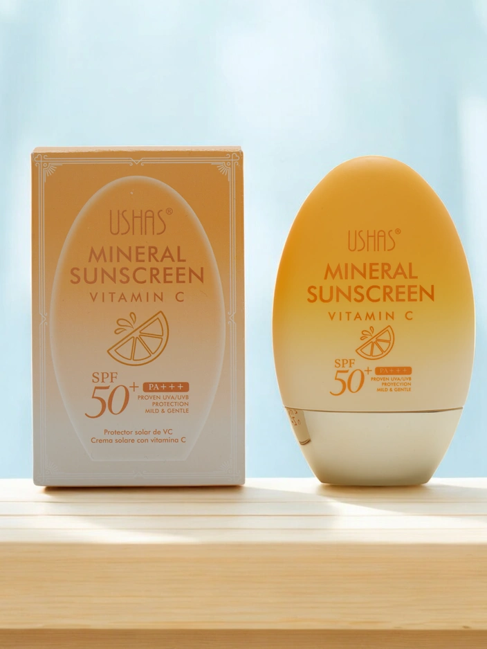 Ushah päikesekreem C-vitamiiniga 50 SPF 60g